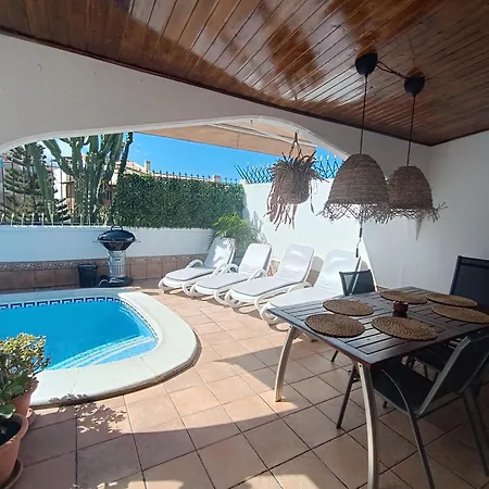 Beautiful With Heated Private Pool, Cristianos 펜션 *